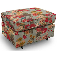 Smooth Rounded Casual Ottoman