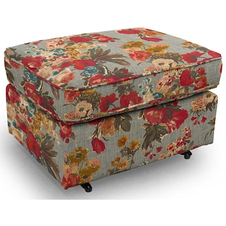 Smooth Rounded Casual Ottoman