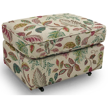 Smooth Rounded Casual Ottoman