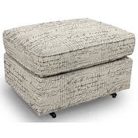 Smooth Rounded Casual Ottoman