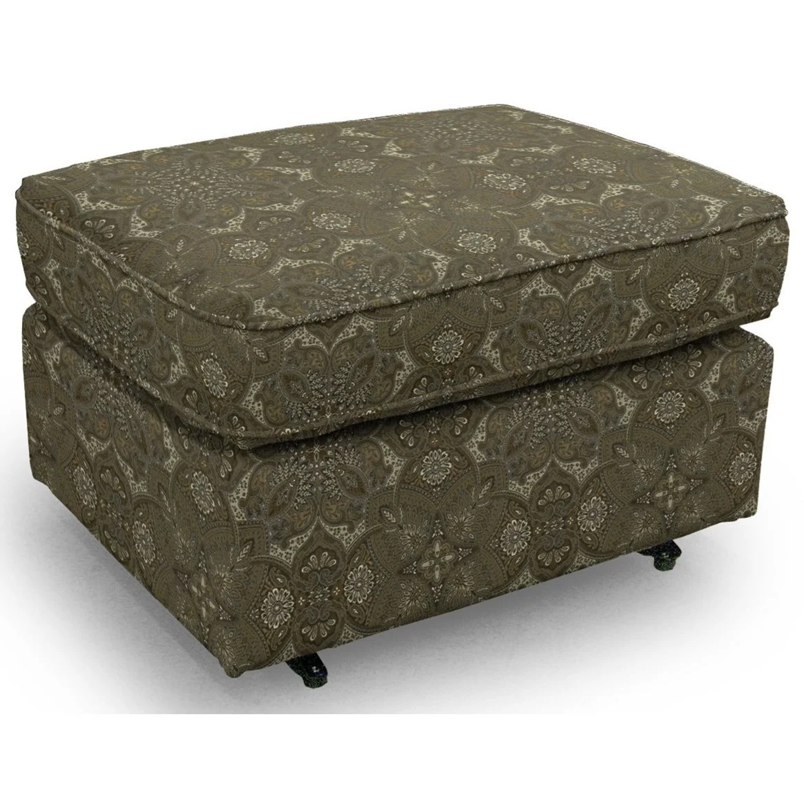 Best Home Furnishings Ottomans 0026 Smooth Rounded Casual Ottoman