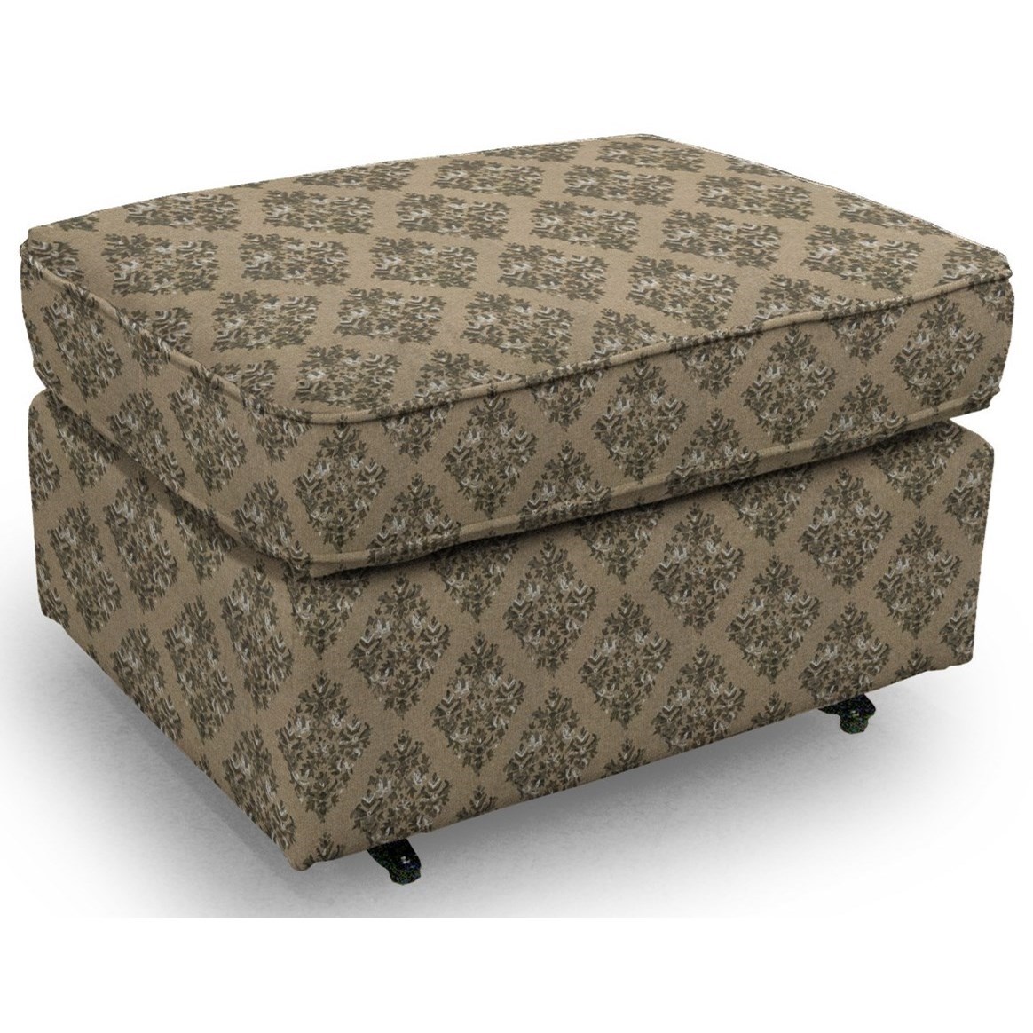 Best Home Furnishings Ottomans 0026 Smooth Rounded Casual Ottoman