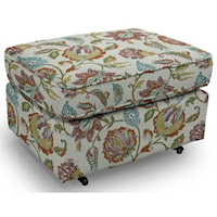 Smooth Rounded Casual Ottoman