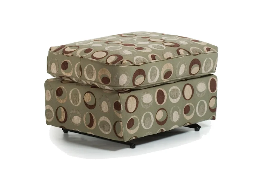 Ottomans Rounded Casual Ottoman by Best Home Furnishings at Conlin's Furniture