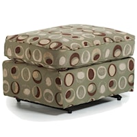 Smooth Rounded Casual Ottoman