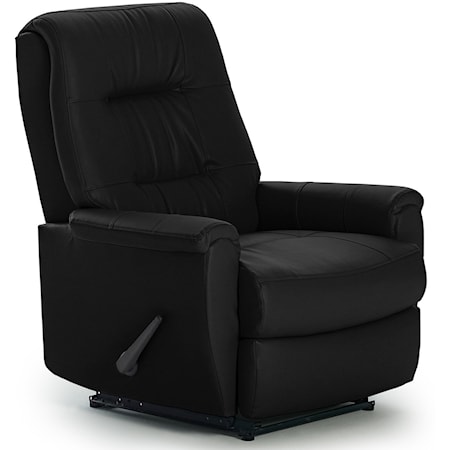 Felicia Rocker Recliner with Button-Tufted Back