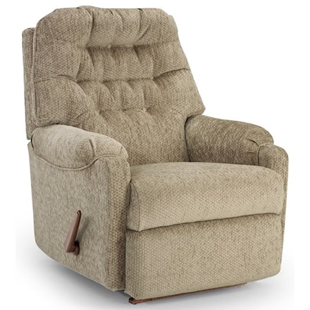 Sondra Wallhugger Recliner with Tufted Back