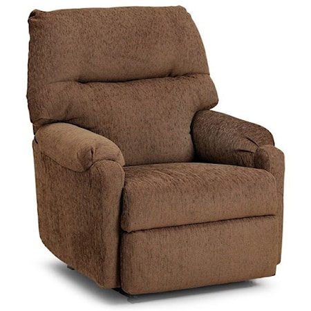 JoJo Recliner Rocker with Rolled Arms