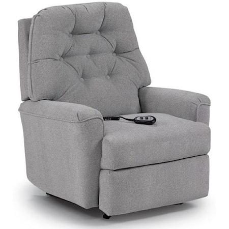 Cara Wallhugger Recliner with Button Tufted Seat Back