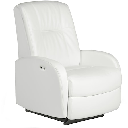 Space Saver Recliner with Line Tufting
