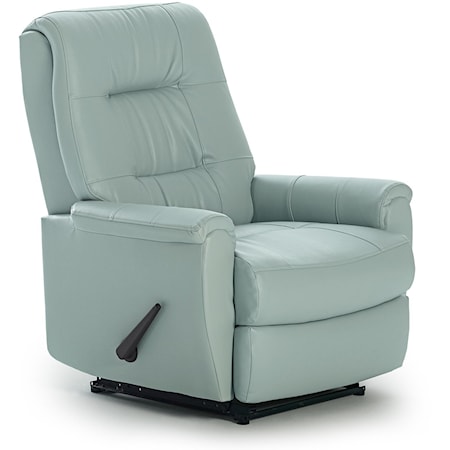 Felicia Power Space Saver Recliner with Button-Tufted Back