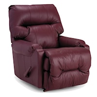 Dewey Leather Space Saver Recliner with Power