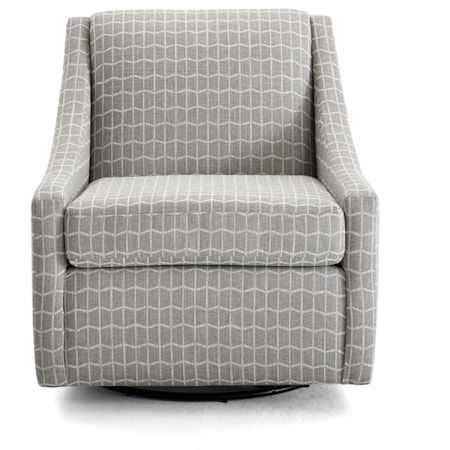 Contemporary Swivel Glider Chair