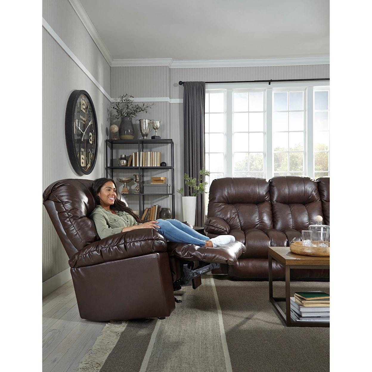 Bravo Furniture Retreat Power Space Saver Recliner