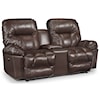 Best Home Furnishings Retreat Rocker Recliner Console Loveseat