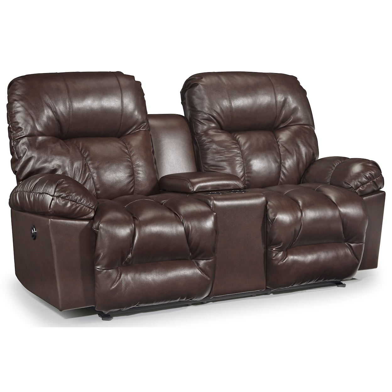 Best Home Furnishings Retreat Rocker Recliner Console Loveseat