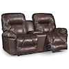 Bravo Furniture Retreat Power Rocker Recliner Console Loveseat