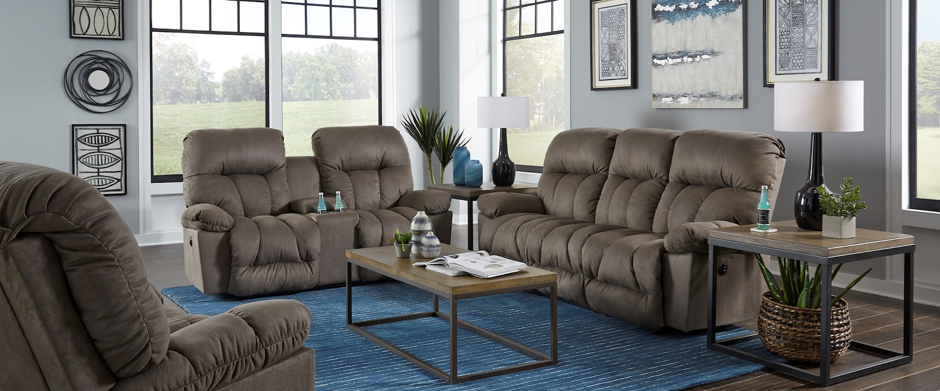 Power Reclining Living Room Group