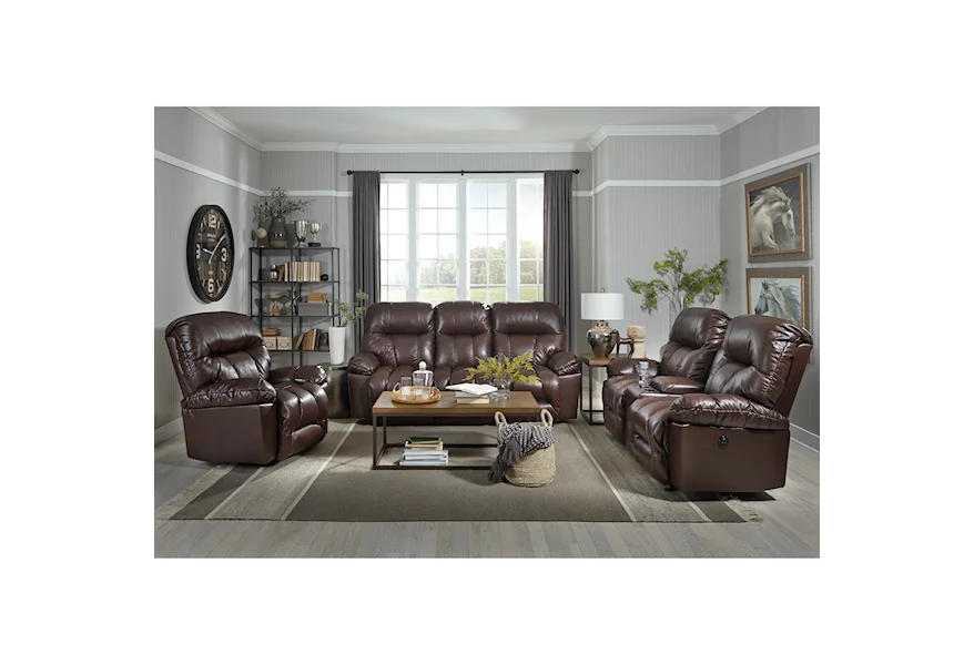 Retreat Reclining Living Room Group by Best Home Furnishings at Mueller Furniture