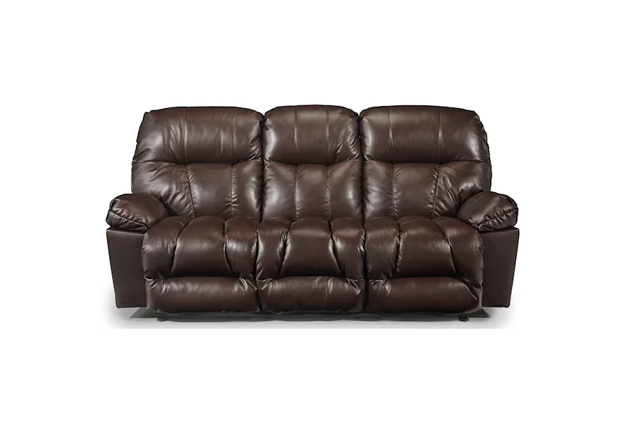 Retreat Reclining Space Saver Sofa by Best Home Furnishings at Conlin's Furniture