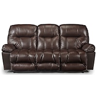 Casual Reclining Space Saver Sofa