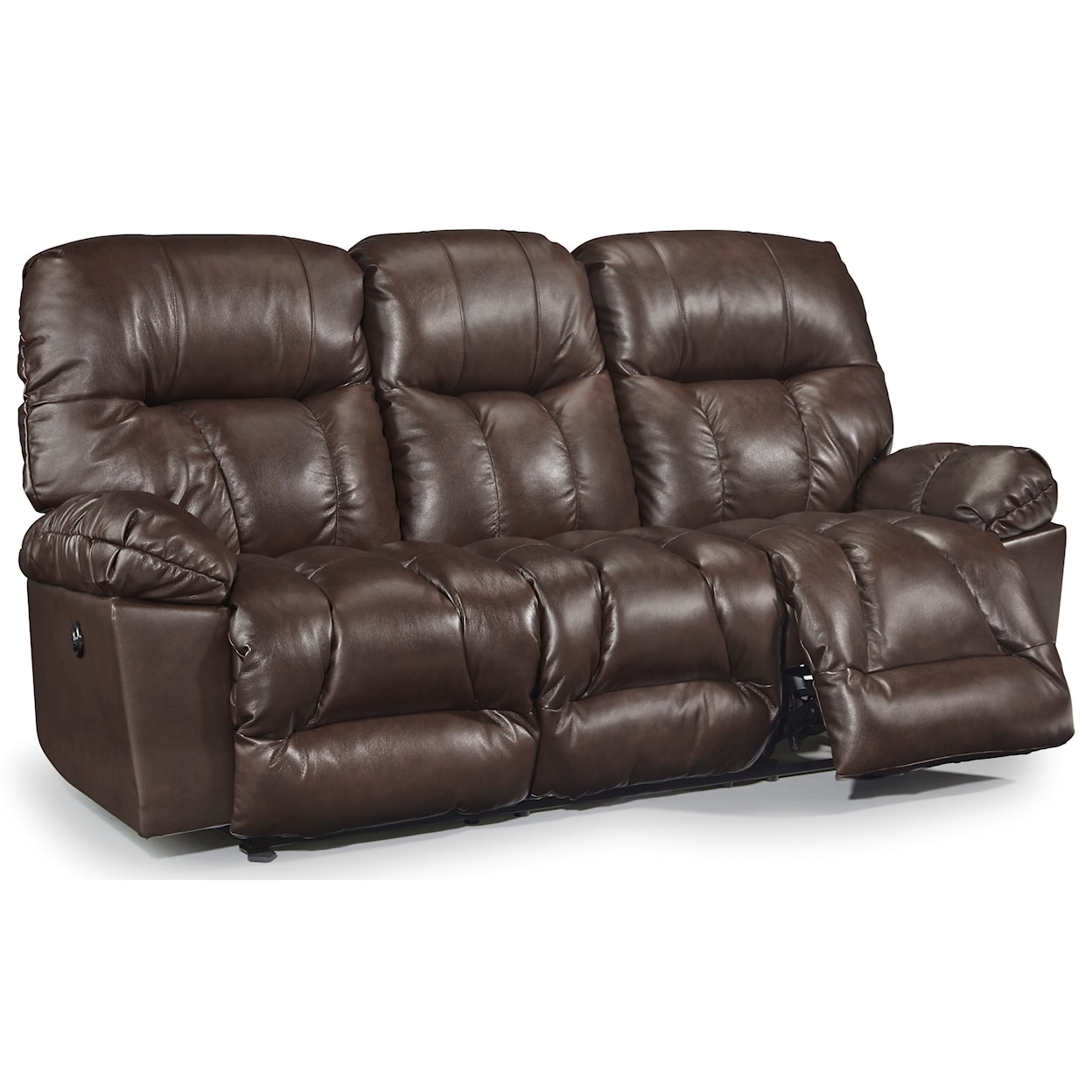 Best Home Furnishings Retreat Power Reclining Space Saver Sofa