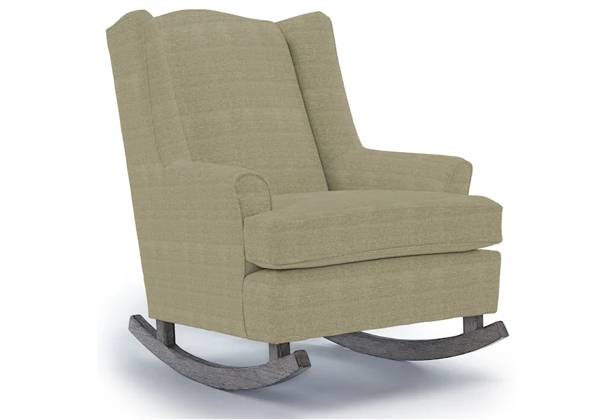 Runner Rockers Willow Rocking Chair by Best Home Furnishings at Lagniappe Home Store