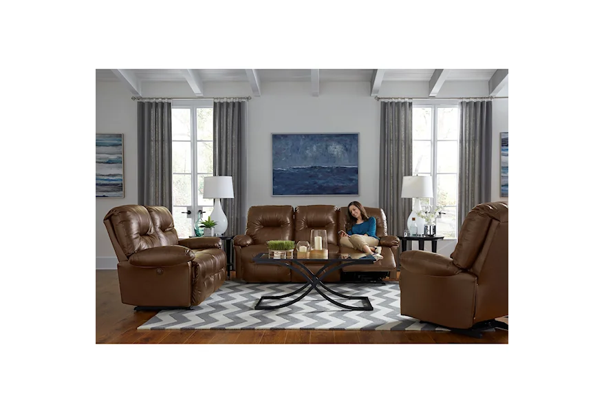S501 Zaynah Power Reclining Living Room Group by Best Home Furnishings at Conlin's Furniture