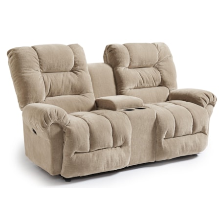 Power Rocking Recl. Loveseat w/ Console