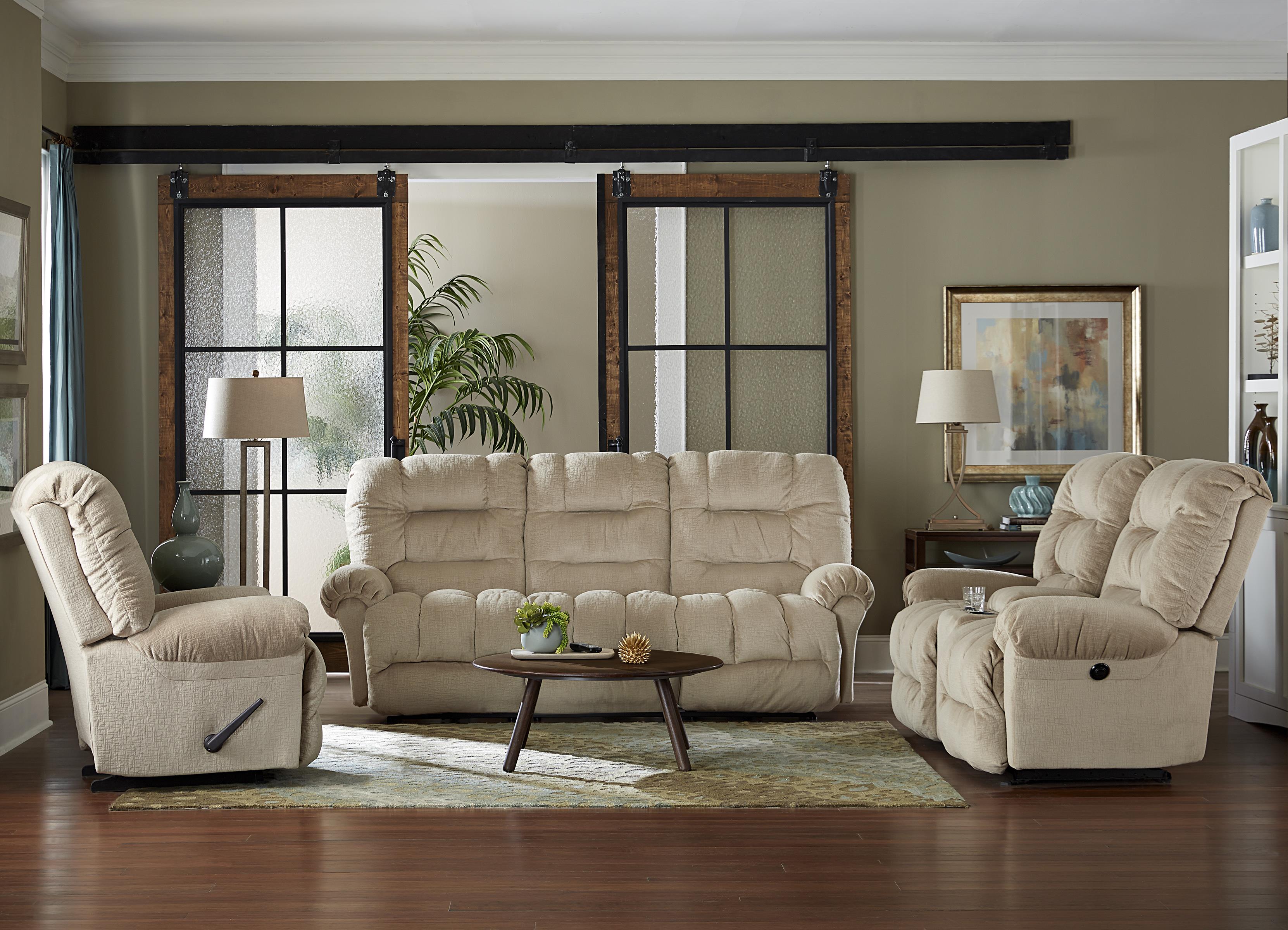 Pwr Tilt Hdrest Space Saver Console Loveseat