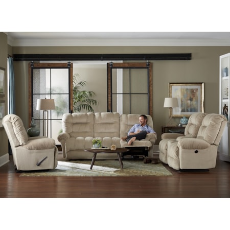 Pwr Tilt Hdrest Space Saver Console Loveseat