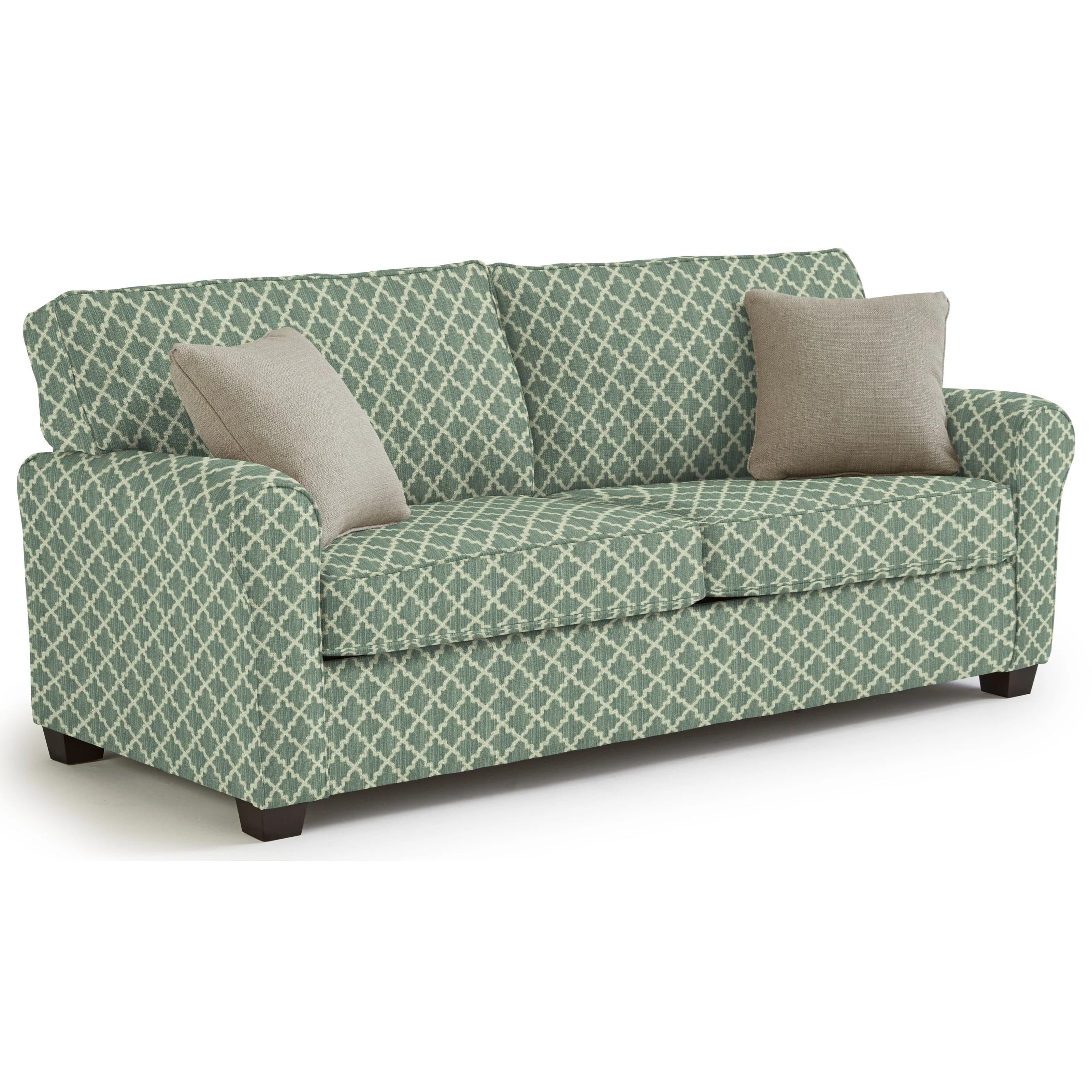 Best Home Furnishings Shannon S14QE Queen Sofa Sleepr Baer's