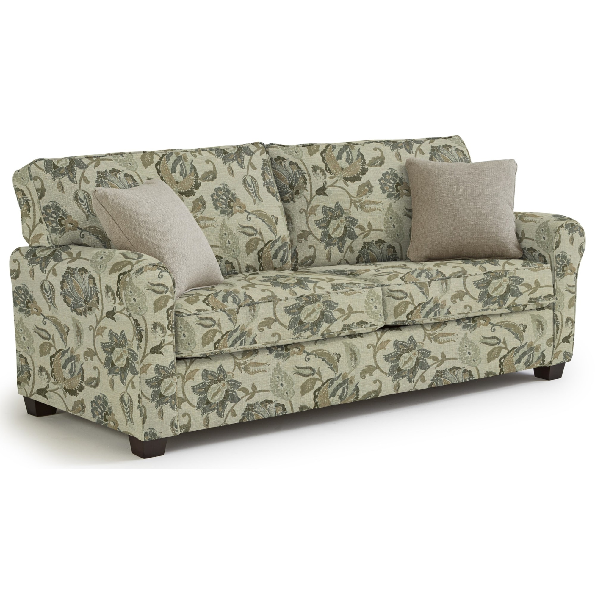 Best Home Furnishings Shannon S14QE Queen Sofa Sleepr Dunk & Bright