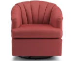 Best Home Furnishings Swivel Barrel Chairs Elaine Swivel Glider Chair