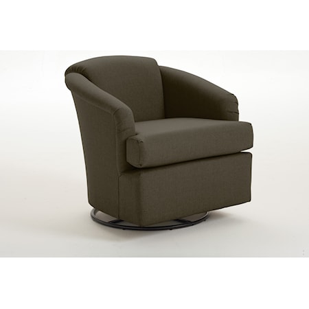 Cass Swivel Barrel Chair