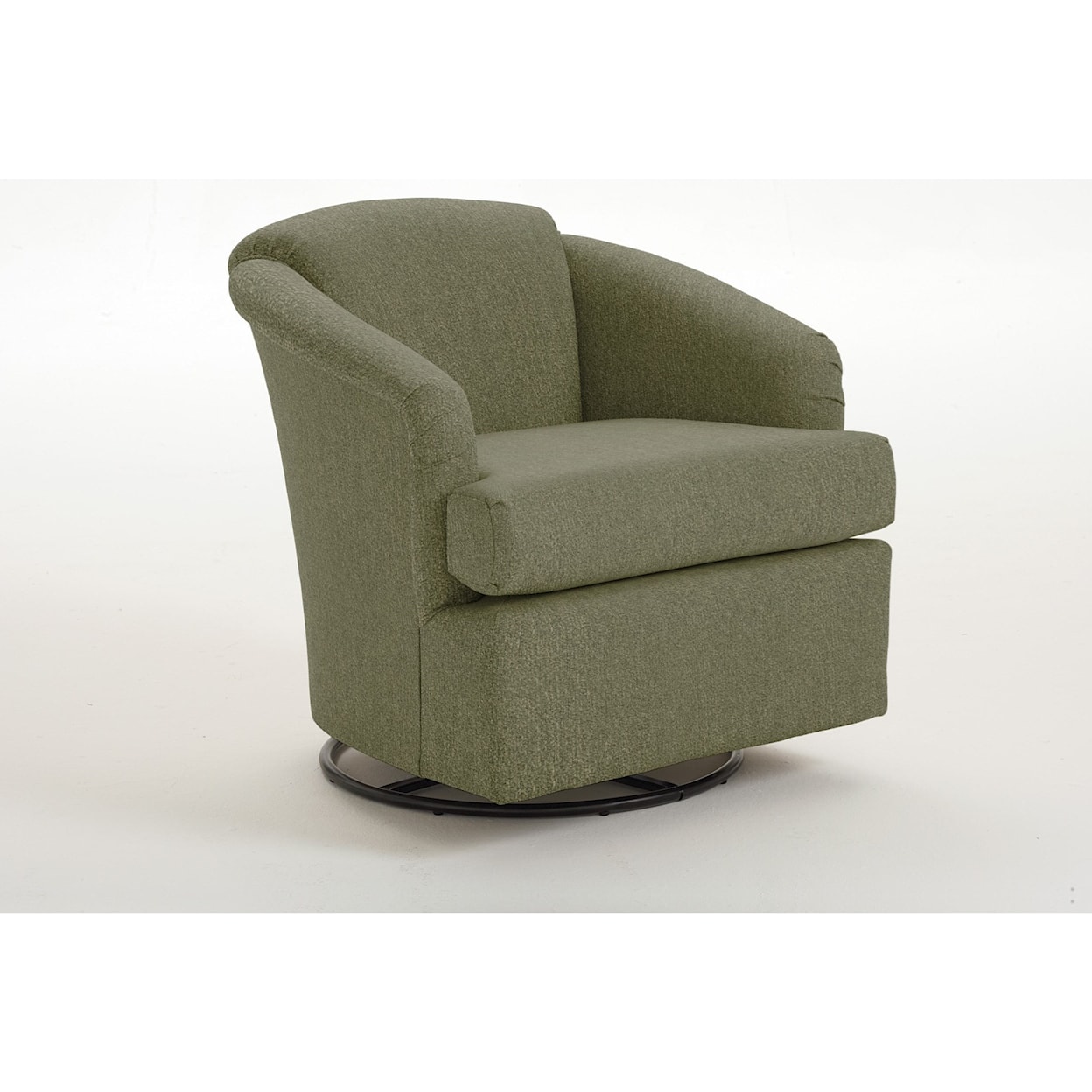 Bravo Furniture Cass Cass Swivel Barrel Chair