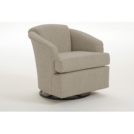 Cass Swivel Barrel Chair