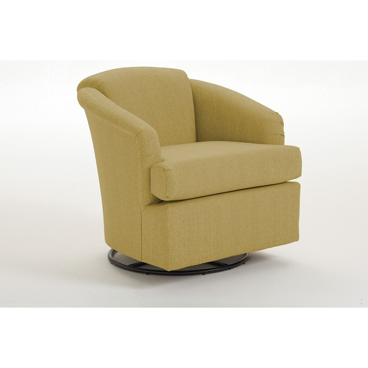 Best Home Furnishings Swivel Barrel Chairs Cass Swivel Barrel Chair