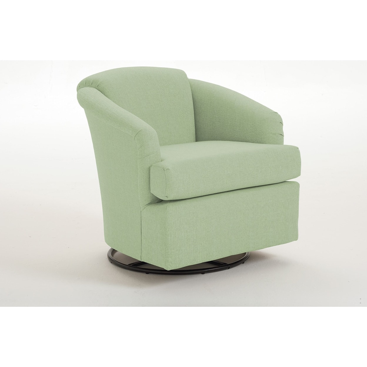 Best Home Furnishings Cass Cass Swivel Barrel Chair