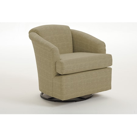 Cass Swivel Barrel Chair