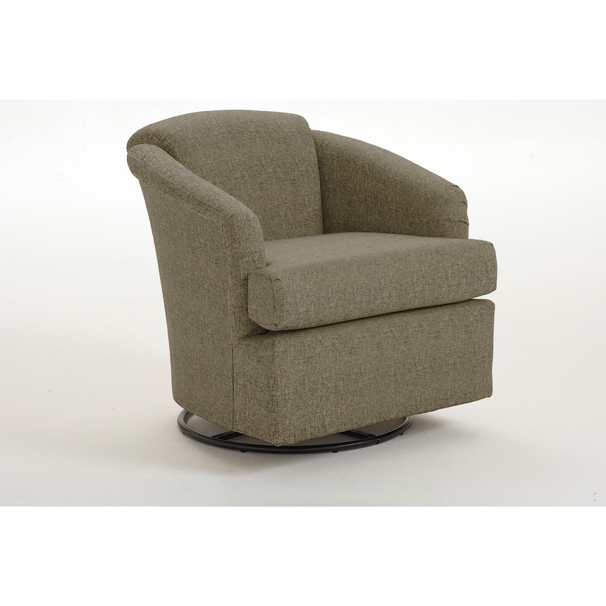 Best Home Furnishings Cass Cass Swivel Barrel Chair