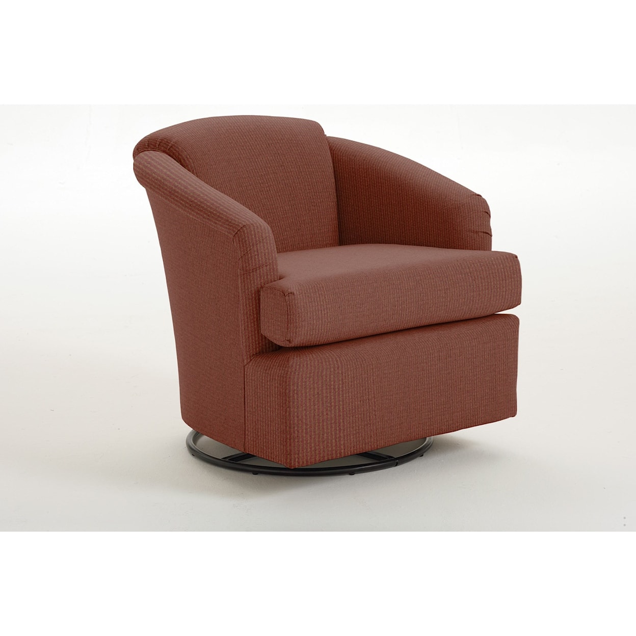 Best Home Furnishings Swivel Barrel Cass Swivel Barrel Chair