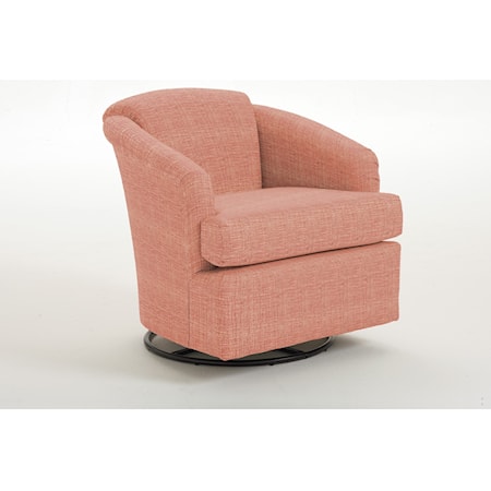 Cass Swivel Barrel Chair