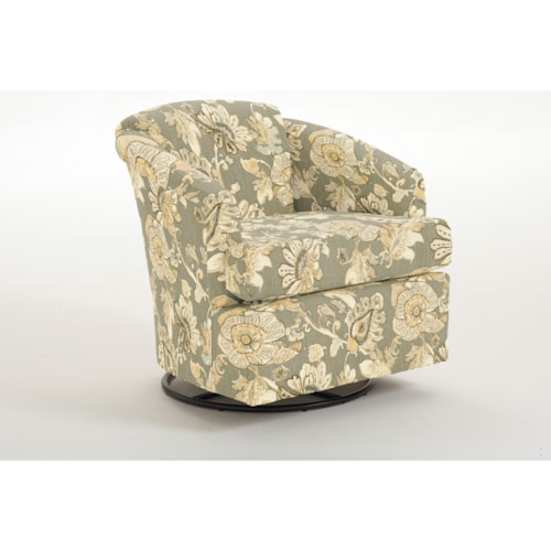 Cass Swivel Barrel Chair