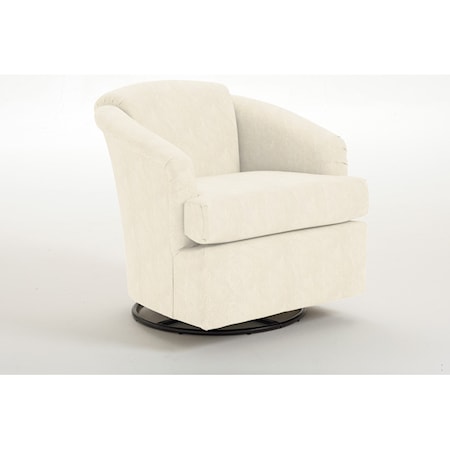 Cass Swivel Barrel Chair