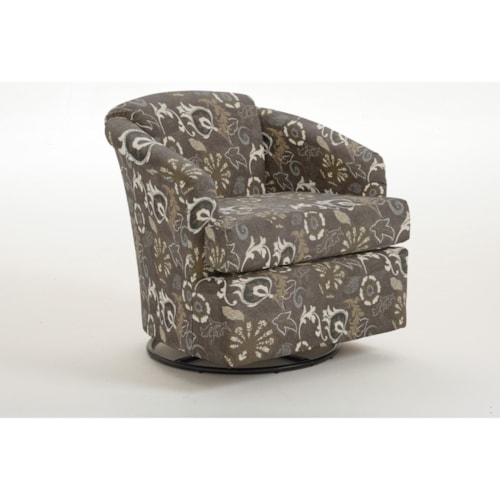 Cass Swivel Barrel Chair