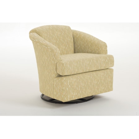 Cass Swivel Barrel Chair