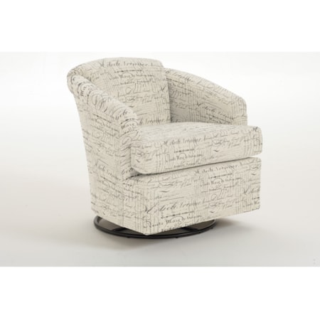 Cass Swivel Barrel Chair