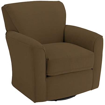 Kaylee Swivel Barrel Chair