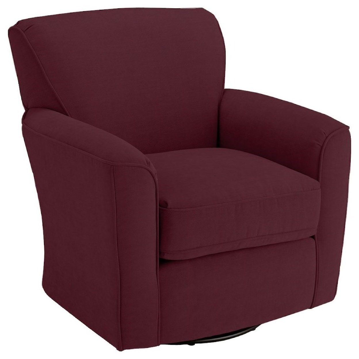 Best Home Furnishings Swivel Barrel Chairs Kaylee Swivel Barrel Chair